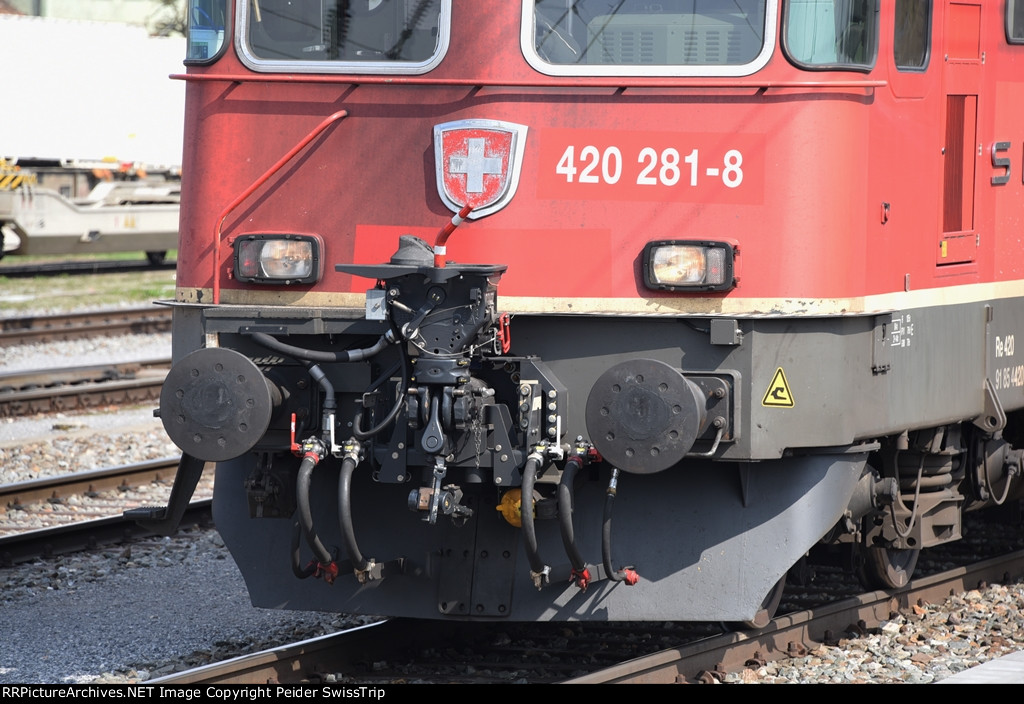 Manual Automatic Coupling train operation in Switzerland